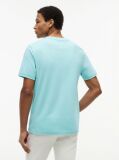 Blue Logo Graphic Crew Neck T-Shirt  Men