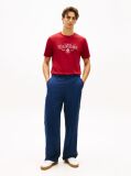 Rosu Tricou Cu Guler Rotund Heritage Graphic  Barbati