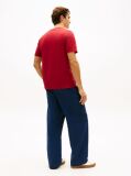 Rosu Tricou Cu Guler Rotund Heritage Graphic  Barbati