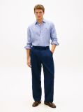 Multi Regular Fit Bengal Stripe Pure Linen Shirt  Men