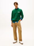 Green Logo Crew Neck Sweatshirt  Men