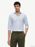 Multi Camasa Smart Casual Cu Croiala Slim Si Dungi  Barbati
