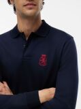 Blue Polo TH Crest Cu Croiala Regular  Barbati