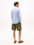 Blue Pantaloni Scurti Slim Fit Cu Imprimeu Micro  Barbati