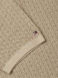 Bej Tricou Polo Cu Croiala Lejera Uzat  Barbati