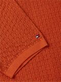 Portocaliu Tricou Polo Cu Croiala Lejera Uzat  Barbati