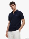 Blue Polo Cu Croiala Regular  Barbati