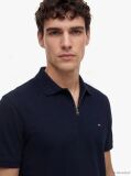 Blue Polo Cu Croiala Regular  Barbati
