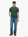 Verde Polo Cu Croiala Regular  Barbati