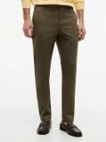 Verde Pantaloni Chino Cu Imprimeu Bleecker Slim  Barbati