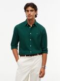Verde Camasa Button-Down Cu Croiala Regular  Barbati