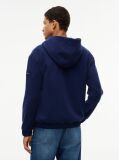 Blue Hanorac Fleece Performance Cu Croiala Lejera Si Fermoar  Barbati