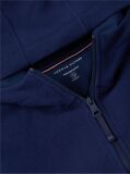 Blue Hanorac Fleece Performance Cu Croiala Lejera Si Fermoar  Barbati