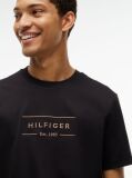 Black Logo Interlock Knit T-Shirt  Men
