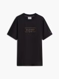 Black Logo Interlock Knit T-Shirt  Men