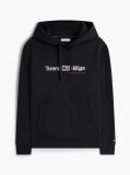 Negru Hanorac Cu Fleece Logo Si Cordon  Barbati