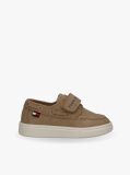 Beige Low Cut Velcro Shoe  Boys