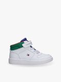 Multi Colour-Blocked High-Top Trainers  Kids Unisex