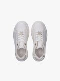 White TH Monogram Metallic Trim Sneakers  Girls