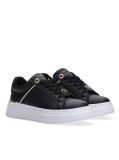 Negru Adidasi Cu Cordon Charm Si Monograma TH  Fete