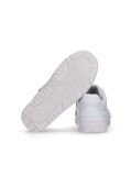 White Low-Cut Lace Up Sneakers  Kids Unisex