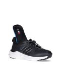 Negru Sneakers Cu Sireturi Low Cut  Copii unisex