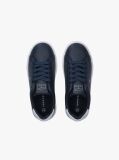 Blue Sneakers Cu Sireturi Si Steag Brodat  Copii unisex