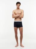 Blue 3-Pack Signature Repeat Logo Waistband Trunks  Men