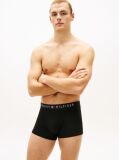 Black 3-Pack TH Original Logo Waistband Trunks  Men