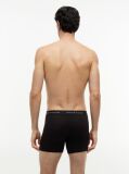 Black 3-Pack Logo Waistband Trunks  Men