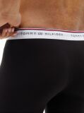 Negru 3-Pack Boxeri Cu Logo Pe Talie  Barbati