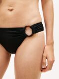 Negru Slip Clasic Slim Cu Inel Cu Model Tortoiseshell  Femei