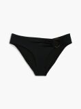 Negru Slip Clasic Slim Cu Inel Cu Model Tortoiseshell  Femei