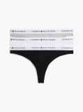 Multi Essential 3-Pack Repeat Logo Waistband Thongs  Women