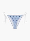 Multi Bikini Cu Snur Lateral Si Broderie Cu Logo  Femei
