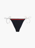 Blue Slip Clasic Cu Legaturi Laterale  Femei