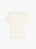 Multi Tricou Slim Fit Tricotat Cu Guler In V  Femei