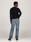 Black Pure Wool Cable Knit Jumper  Women