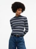 Multi Top Slim Cu Maneci Lungi Si Guler Inalt  Femei