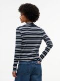 Multi Top Slim Cu Maneci Lungi Si Guler Inalt  Femei