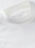 Beige Mock Neck Slim Long Sleeve Top  Women