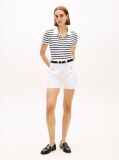 Multi Bluza Polo Slim Cu Nasturi Aurii  Femei