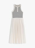 Multi Rochie Maxi Fara Maneci Cu Nasturi Aurii  Femei
