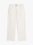 Bej Pantaloni Chino Slim Cu Croiala Dreapta  Femei