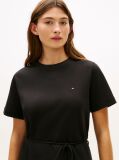 Negru Rochie Mini Din Tricot Interlock  Femei