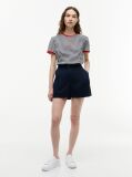 Multi Tricou Cu Guler Rotund Si Logo Brodat  Femei