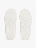 White Low Cut Lace Up Sneakers  Girls
