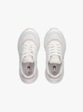 White TH Monogram Lace-Up Sneakers  Girls