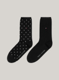 Negru 2-Pack Sosete Pentru Femei TH Dot  Femei