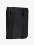 Negru Geanta Crossbody Cu Logo Metalic  Barbati
